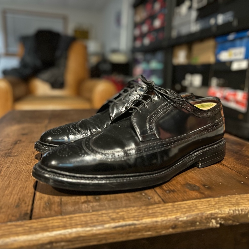 Allen Edmonds MacNeil wingtip sz 11.5 black